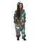 Snuggs Kids Blanket Onesie Green Christmas Deer